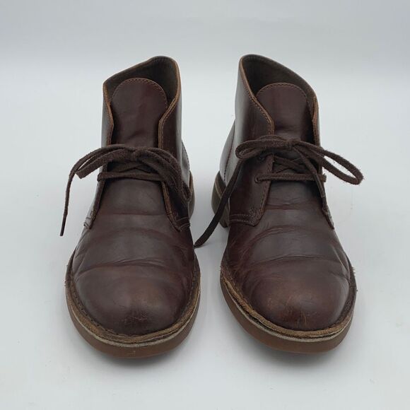 Clarks Originals Desert Boots Beeswax Brown Leather Chukka Men’s